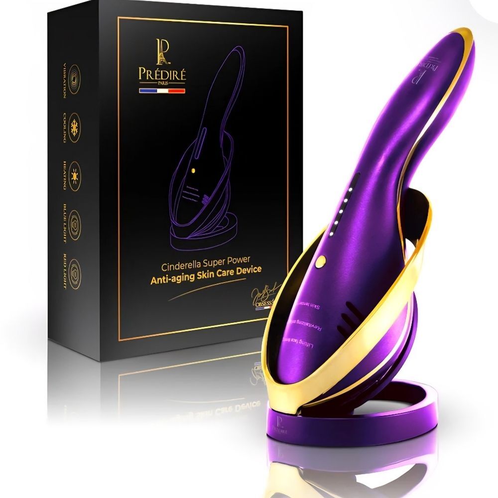 Purple & Gold Anti-Aging Skin Care Device